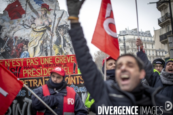 Manifestation contre la réforme des retraites du 5 decembre 2019