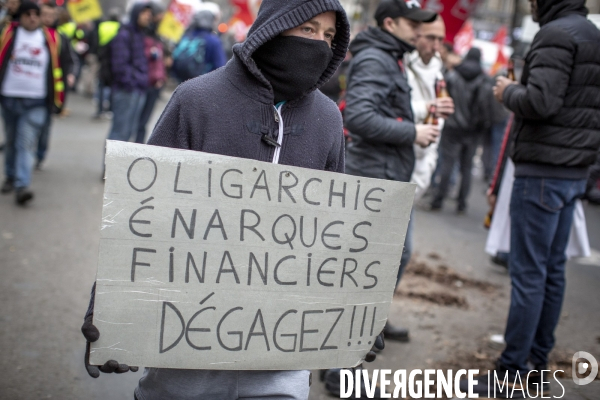 Manifestation contre la réforme des retraites du 5 decembre 2019