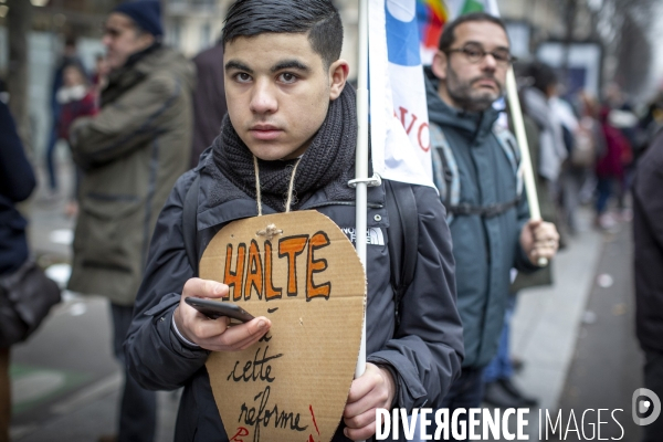 Manifestation contre la réforme des retraites du 5 decembre 2019