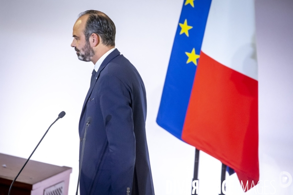 Edouard Philippe dévoile la réforme des retraites devant le CESE