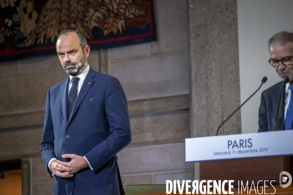 Edouard Philippe dévoile la réforme des retraites devant le CESE