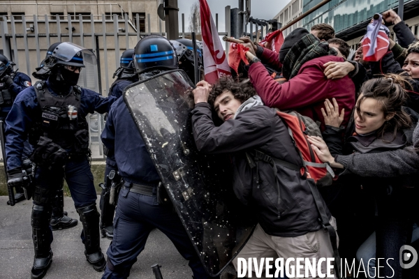 17.12.2019 : Manifestation contre la réforme de retraites.