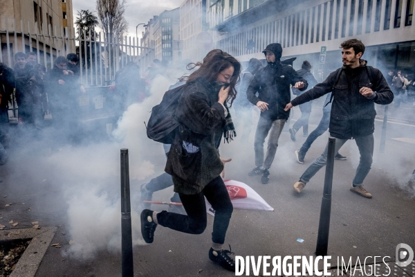 17.12.2019 : Manifestation contre la réforme de retraites.