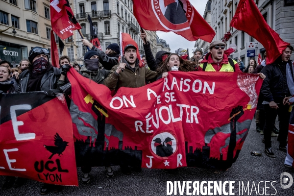 17.12.2019 : Manifestation contre la réforme de retraites.