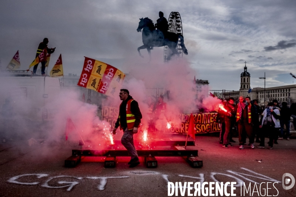 17.12.2019 : Manifestation contre la réforme de retraites.