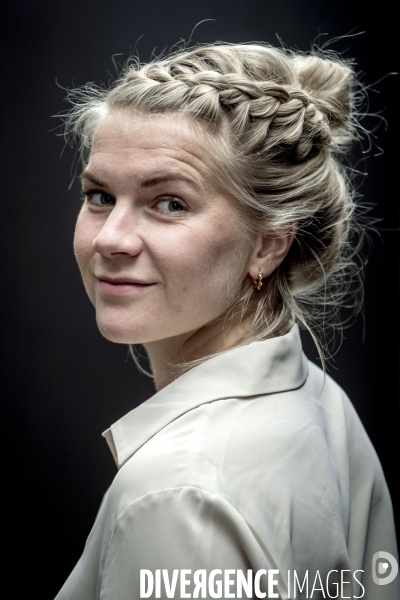 Ada Hegerberg, attaquante de l Olympique lyonnais.