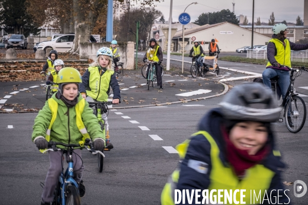 Vélobus à Mâcon.