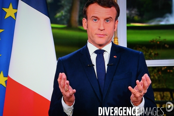 Voeux télévisés d Emmanuel Macron