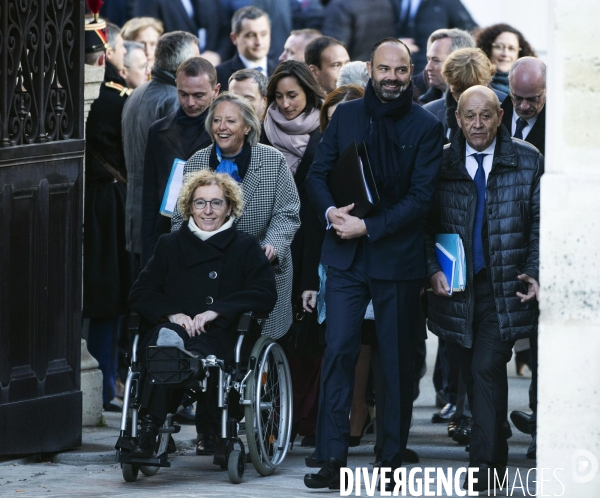 1er conseil des ministres de l année 2020.