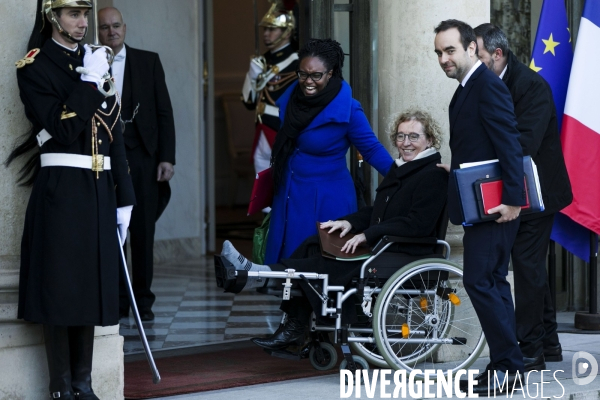 1er conseil des ministres de l année 2020.