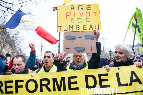 05/01/2020 - Marche contre la réforme des retraites