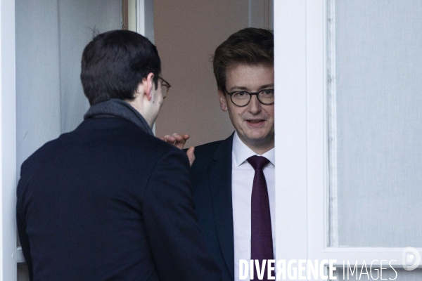 Sortie du 1er conseil des ministres de 2020.