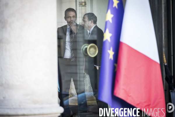 Voeux du gouvernement à Emmanuel Macron.