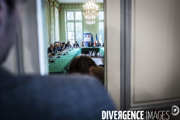 Réunion multilatérale sur la réforme des retraites
