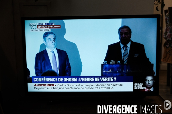 Carlos ghosn - conference de presse