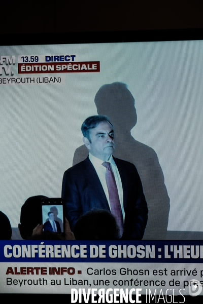 Carlos ghosn - conference de presse