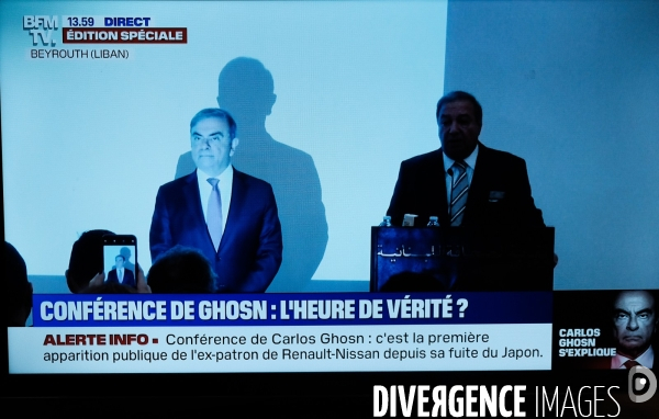 Carlos ghosn - conference de presse