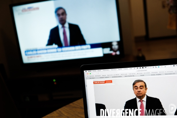 Carlos ghosn - conference de presse