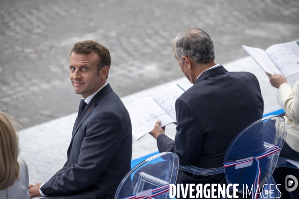 14 juillet 2019 : cérémonie et défilé sur les Champs-Elysees