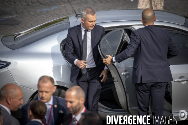 14 juillet 2019 : cérémonie et défilé sur les Champs-Elysees