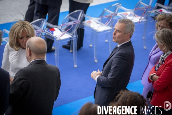 14 juillet 2019 : cérémonie et défilé sur les Champs-Elysees