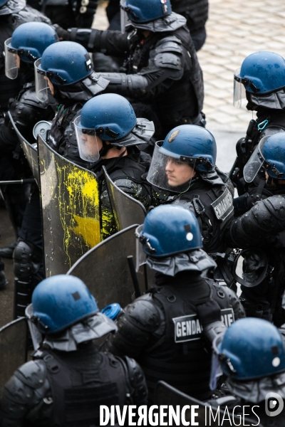 Manifestation contre la réforme des retraites à Nantes