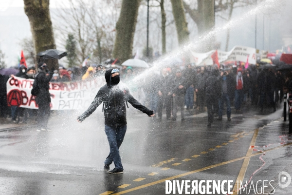 Manifestation contre la réforme des retraites à Nantes