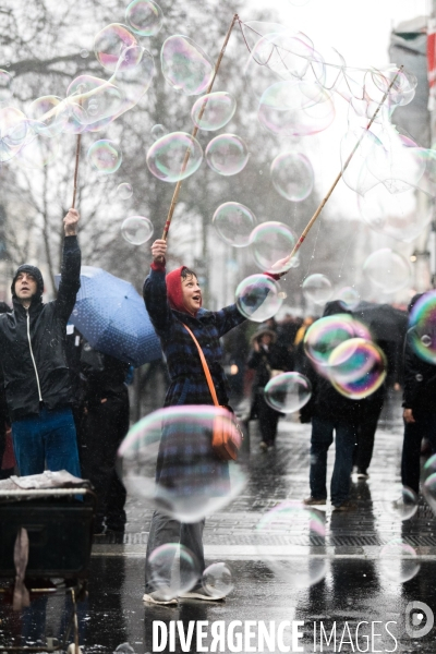 Manifestation contre la réforme des retraites à Nantes