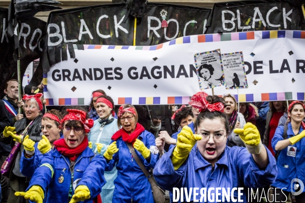 Paris 09.01.2020 - Mobilisation contre la réforme des retraites