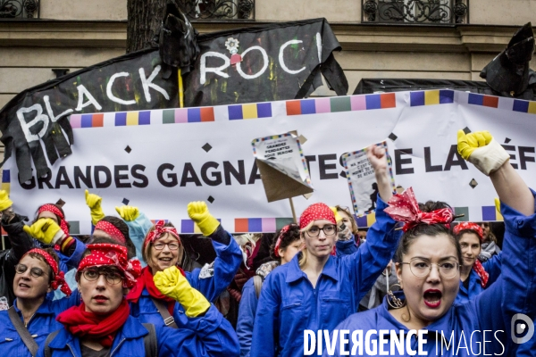 Paris 09.01.2020 - Mobilisation contre la réforme des retraites