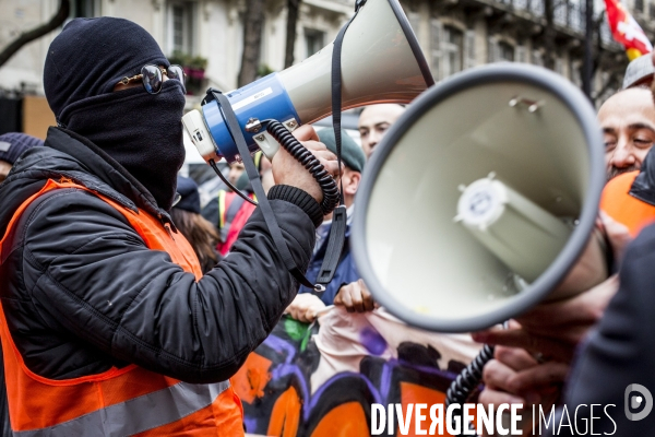 Paris 09.01.2020 - Mobilisation contre la réforme des retraites