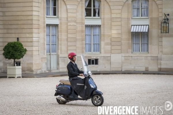 Elysée: r¢union de la conf¢rence des repr¢sentants des cultes en france