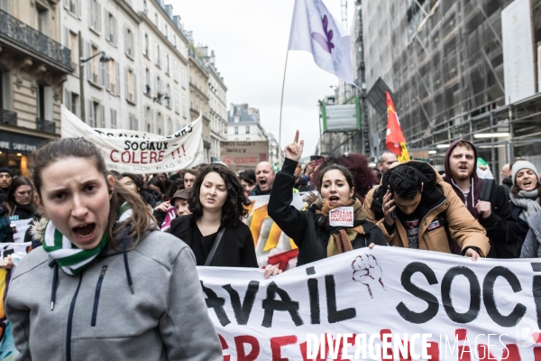 Manifestation contre la réforme des retraites 09012020