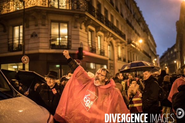 Manifestation contre la réforme des retraites 09012020