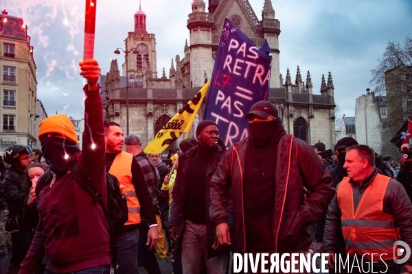 09/01/2020 - Marche contre la réforme des retraites