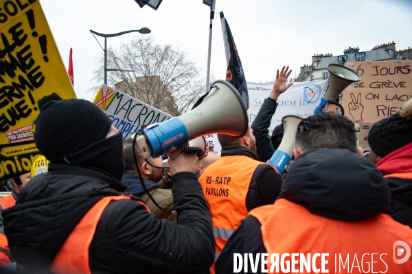 09/01/2020 - Marche contre la réforme des retraites