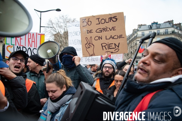 09/01/2020 - Marche contre la réforme des retraites