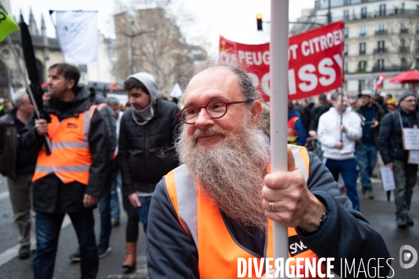 09/01/2020 - Marche contre la réforme des retraites