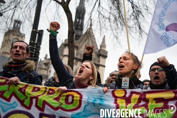 09/01/2020 - Marche contre la réforme des retraites