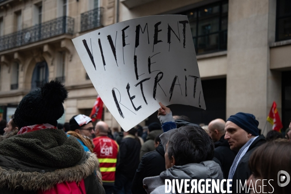 09/01/2020 - Marche contre la réforme des retraites