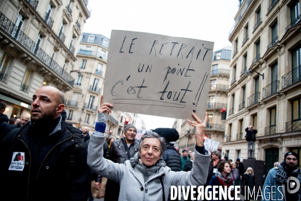 09/01/2020 - Marche contre la réforme des retraites