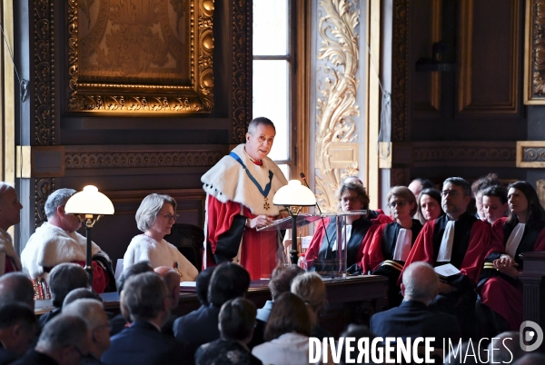 Audience de rentrée de la cour de cassation