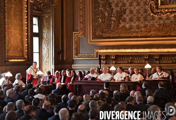 Audience de rentrée de la cour de cassation