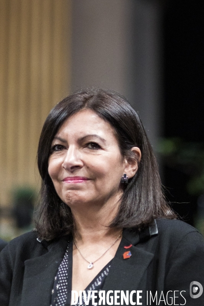 Anne Hidalgo, voeux aux élus.