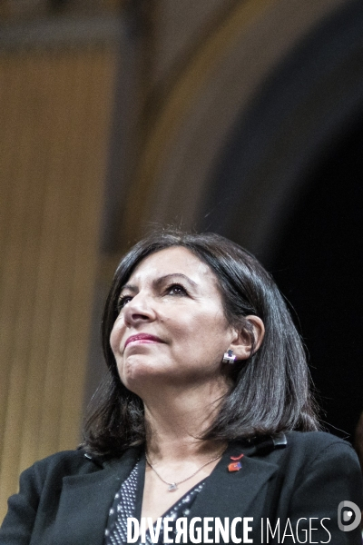 Anne Hidalgo, voeux aux élus.