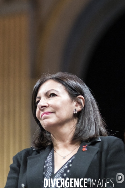 Anne Hidalgo, voeux aux élus.