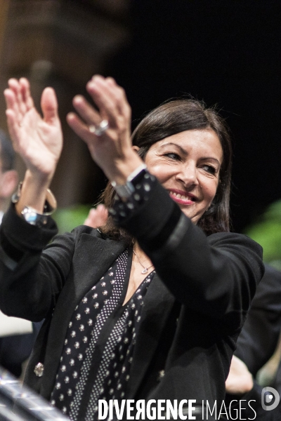 Anne Hidalgo, voeux aux élus.