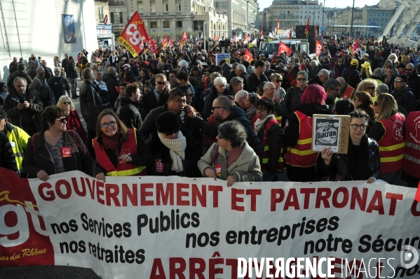 Manifestation du Samedi 11 01 2020 à Marseille