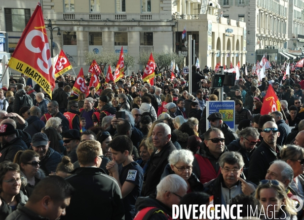 Manifestation du Samedi 11 01 2020 à Marseille