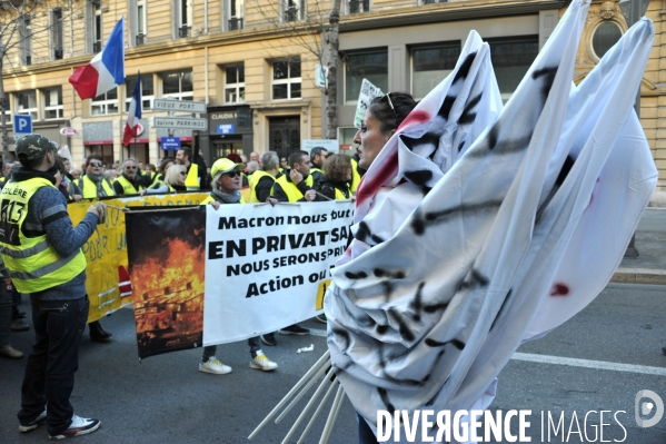 Manifestation du Samedi 11 01 2020 à Marseille